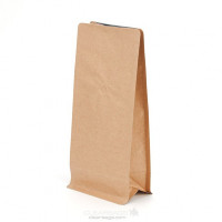Kraft Box Bottom Bags w/Valve 10.8 x 7.6 x 27.3cm (100 Pieces) [SQMN9KV]