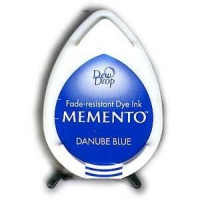 Ink Pads Memento Dew drops Danube blue (1 pc) [MD-000-600]