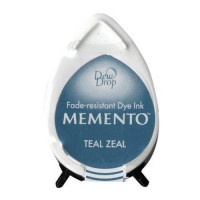 Ink Pads Memento Dew drops Teal Zeal (1 pc) [MD-000-602]