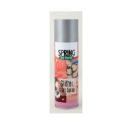 Florist Spray Silver Glitter 300 ml (1 can) [HV-SG300SI]