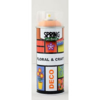 Flower and Hobby Spray Paint Dark Orange Matt 400 ml (1 can) [HV-SP400DOR]