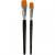 Gold Line Brushes, size 16+20, W: 17+24 mm, 2 pcs [HOB-100268]
