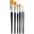 Gold Line Brushes, size 0-20, W: 2-24 mm, 7 pcs [HOB-10247]