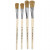 Varnish Brushes, size 10+16, W: 13+17 mm, 4 pcs [HOB-10483]