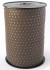 Curling Ribbon with Dots Brown 10 mm x 225 mtr (1 roll) [HV-PLS10BR]