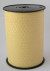Curling Ribbon with Dots Cream 10 mm x 225 mtr (1 roll) [HV-PLS10CR]