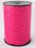Curling Ribbon with Dots Fuchsia 10 mm x 225 mtr (1 roll) [HV-PLS10F]