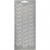 Stickers, sheet 10x23 cm, 1 sheet, silver [HOB-170011]