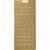 Stickers, sheet 10x23 cm, 1 sheet, gold [HOB-170017]