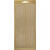 Stickers, sheet 10x23 cm, 1 sheet, gold [HOB-170106]