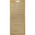 Stickers, sheet 10x23 cm, 1 sheet, gold [HOB-170224]
