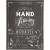 Hand Lettering - Exercises, size 21x28 cm, thickness 1 cm, 1 pc [HOB-19291]