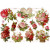 Vintage Die-Cuts, sheet 16.5x23.5 cm, 3 sheets [HOB-19330]
