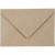 Recycled Envelopes, C7 7.8x11.5 cm, 120 g, 50 pcs, natural [HOB-20531]
