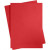 Card, A2 420x600 mm, 180 g, 10 sheets, christmas red [HOB-21515]