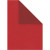 Paper, A4 210x297 mm, 100 g, 20 sheets, red/claret [HOB-218003]