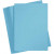 Card, A6 105x148 mm, 180 g, 100 sheets, clear blue [HOB-21820]