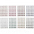 Rhinestones, size 6+8+10 mm, 8 sheets [HOB-243820]