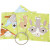 Folding Animals, H: 8-11.5 cm, W: 3.5-6 cm, 4 pcs [HOB-25276]