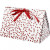 Folding gift box, size 15x7x8 cm, 250 g, 3 pcs, red [HOB-25361]