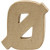 Letter, H: 10 cm, thickness 2 cm, 1 pc [HOB-26595]