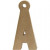 Letter, H: 25 cm, W: 12.3 cm, 1 pc [HOB-26599]