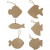 Fish, H: 8 cm, 6 pcs [HOB-267923]