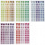 Mosaic Stickers, D: 8-14 mm, sheet 11x16.5 cm, 10 sheets, asstd colours [HOB-28253]