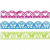 Paper Lace Borders, W: 15 mm, 3x2 m, blue, green, fuchsia [HOB-28443]