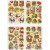 3D Decoupage Motifs, sheet 21x30 cm, 4 sheets [HOB-28666]
