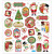 Fancy Stickers, sheet 15x16.5 cm, 1 sheet [HOB-28955]