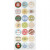 Stickers, sheet 10x23 cm, approx. 21 pc, 1 sheet [HOB-29162]