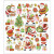 Stickers, sheet 15x16.5 cm, approx. 32 pc, 1 sheet [HOB-29182]