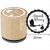 Wooden Stamp, D: 30 mm, H: 35 mm, 1 pc [HOB-32383]