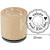 Wooden Stamp, D: 30 mm, H: 35 mm, 1 pc [HOB-32385]