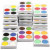 Watercolour In Palette, D: 44 mm, H: 16 mm, 18 trays [HOB-34592]