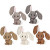 Novelty Buttons, W: 28 mm, H: 28 mm, 5 pcs [HOB-40333]