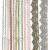 Lace Borders, W: 10-25 mm, 12x3 m, asstd colours [HOB-41090]