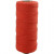 Cotton Twine, L: 315 m, thickness 1 mm, 220 g, orange [HOB-41504]