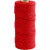 Cotton Twine, L: 100 m, thickness 2 mm, 225 g, red [HOB-41536]
