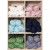 Chunky yarn of acrylic/wool, L: 15 m, 6x5 balls, asstd. colours [HOB-42149]