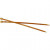 Knitting Needles, size 8, L: 35 cm, 1 pair [HOB-42290]