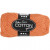 Cotton Yarn, L: 170 m, 8/4, 50 g, orange [HOB-431090]