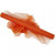 Tulle, W: 50 cm, 5 m, orange [HOB-44612]