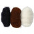 Carded Wool, 3x10 g, black/off-white/brown harmony [HOB-45338]