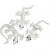 Fabric Creepy-Crawly, size 10-14 cm, 3 pcs [HOB-495001]