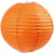 Paper Lamp, D: 20 cm, 1 pc, orange [HOB-50003]