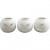 Tea Light Candle Holder, size 9x9x7.5 cm, 12 pcs, white [HOB-50500]