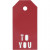 Manila Tags, size 5x10 cm, 300 g, 15 pcs, red [HOB-50985]