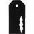 Manila Tags, size 5x10 cm, 300 g, 15 pcs, black [HOB-50994]